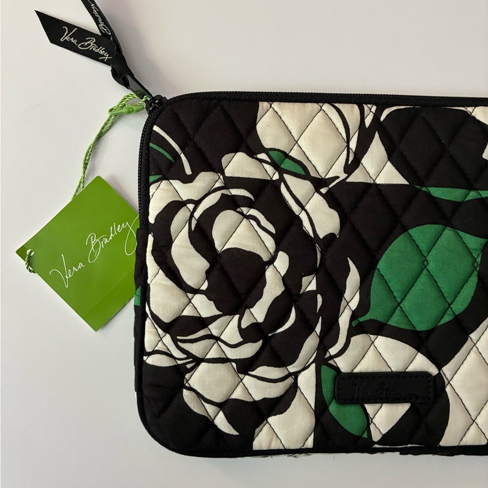 Vera Bradley Black and White Floral Quilted iPad case